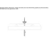 Glazed steel washbasin Yahotyn