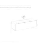 Glazed steel washbasin Onancock