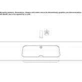 Concealed washbasin in glazed steel Osijek