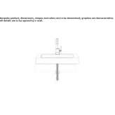 Glazed steel washbasin Adiyaman