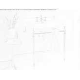 Vitreous China console washbasin with overflow Schitu