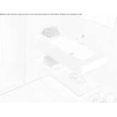 Rectangular single washbasin Akron© Puolanka