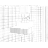 Livingtec® wall-mounted washbasin Banon
