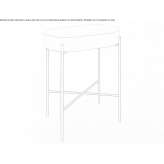 Livingtec® console washbasin Milagres