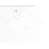 Ceramic washbasin mounted to the wall Bianzone
