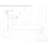 Akron© round single washbasin Casanova