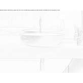 Akron© single oval washbasin Casanova