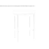 Oval console washbasin Hellerau