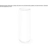 Freestanding round resin washbasin Sandwich