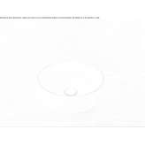 Ceramic countertop washbasin, round, single Nyul