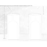 Freestanding round Luxolid® washbasin Rotondi