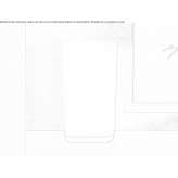 Free-standing rectangular Luxolid® washbasin Platy