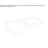 HIMACS console wall washbasin Piansano