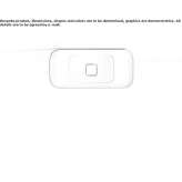 Countertop and wall-hung ceramic washbasin without overflow Lanivtsi