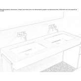 Luxolid® double wall washbasin Wisch