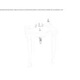Umywalka porcelanowa konsolowa Winzer