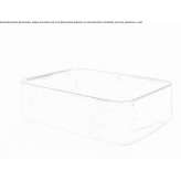 Countertop washbasin, rectangular, single Cardedu