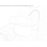 Luxolid® single countertop washbasin Neiba