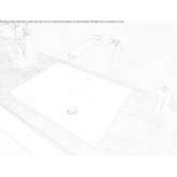 Countertop washbasin made of enamelled steel Opmeer
