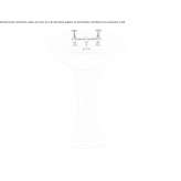 Freestanding washbasin Cosolapa