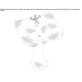 Umywalka edwardiańska 61 cm ze standardowym cokołem Canar
