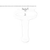 Freestanding washbasin Chavelot