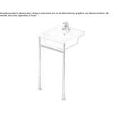 Console washbasin Dardagny