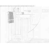 Freestanding Single Solid Surface Washbasin Vaals