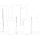 Freestanding round Solid Surface washbasin Branges