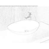 Oval countertop washbasin Hodasz