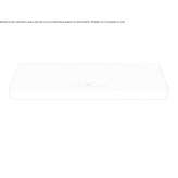 Okrągła pojedyncza umywalka ścienna Solid Surface Burglen