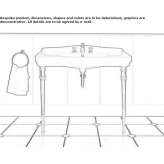 Console washbasin Ekmul