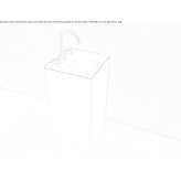 Freestanding Single Solid Surface Washbasin Fethiye