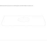 Okrągła pojedyncza umywalka ścienna Solid Surface Giuliana