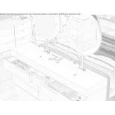 Umywalka Solid Surface ze zintegrowanym blatem Lanuvio