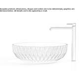 3D printed quartz sand washbasin Guenin