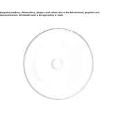 Round ceramic washbasin, countertop Hemet