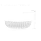 3D printed quartz sand washbasin Guenin