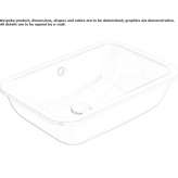 Concealed washbasin Riebini