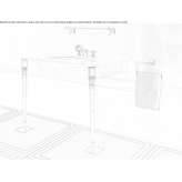 Console washbasin Mascotte