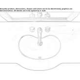 Ceramic concealed washbasin Arcisate