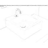 Ceramic countertop washbasin Cabool