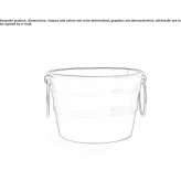 Ceramic washbasin with towel rack Patulul