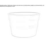 Round single ceramic washbasin Patulul