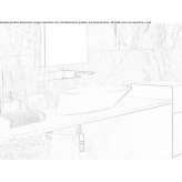 Oval countertop washbasin made of natural stone Punsk