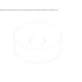 Round countertop washbasin made of natural stone Prostki