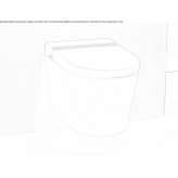 Electronic bidet module for the toilet Alden