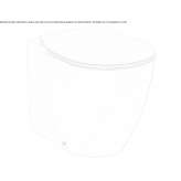 Floor-mounted toilet Seroa