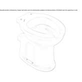 Toaleta porcelanowa dla osób niepełnosprawnych Heppner