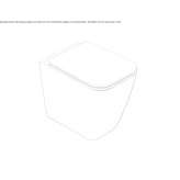 Toaleta ceramiczna montowana na podłodze Rosneath